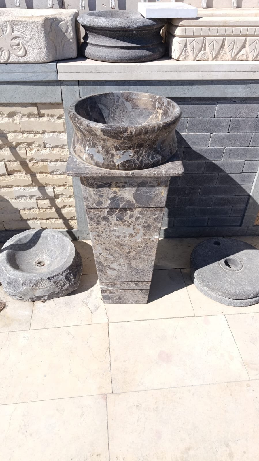 אלמנט אבן טבעית לגינה ולחצר